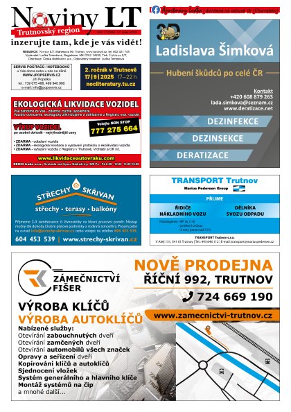 Noviny LT č. 820, strana 1