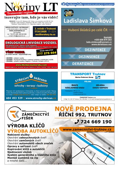 Noviny LT č. 819, strana 1